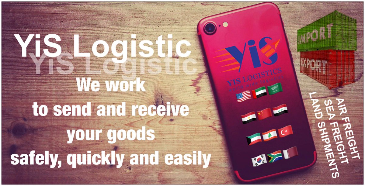 YiS  is an integrated company that provides logistic services and facilitates international trade between institutions and individuals

We work to send and receive your goods safely,quickly and easily 

FOR MORE INFORMATION PLEASE SEND WHATSAPP