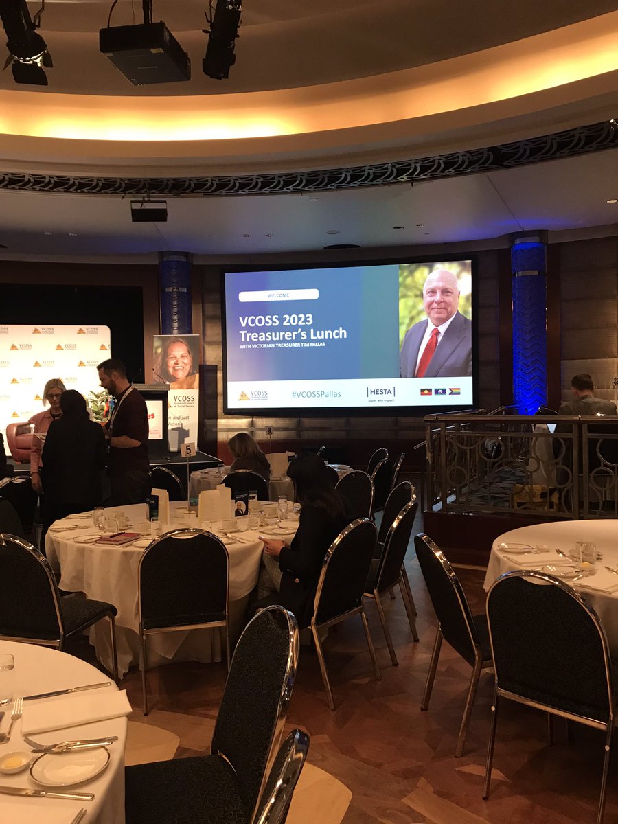tandemcarers's tweet photo. Tandem is attending the Treasurers lunch today, we look forward to hearing from Tim Pallas on the 2023 Budget #VCOSSPallas https://t.co/77leEK9WY4