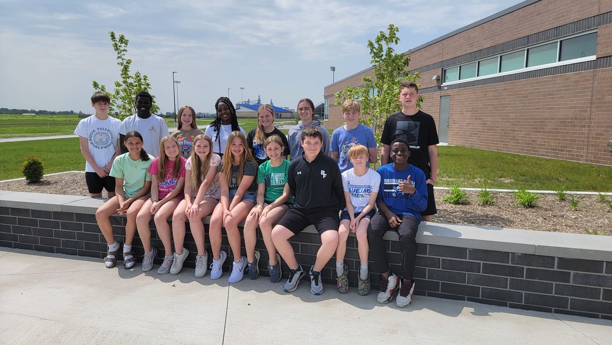 Never a dull moment with this crew!  Thank you for another memorable year.  Good luck to our 8th grade members who will be heading to the HS in the fall.#BFJHStuco