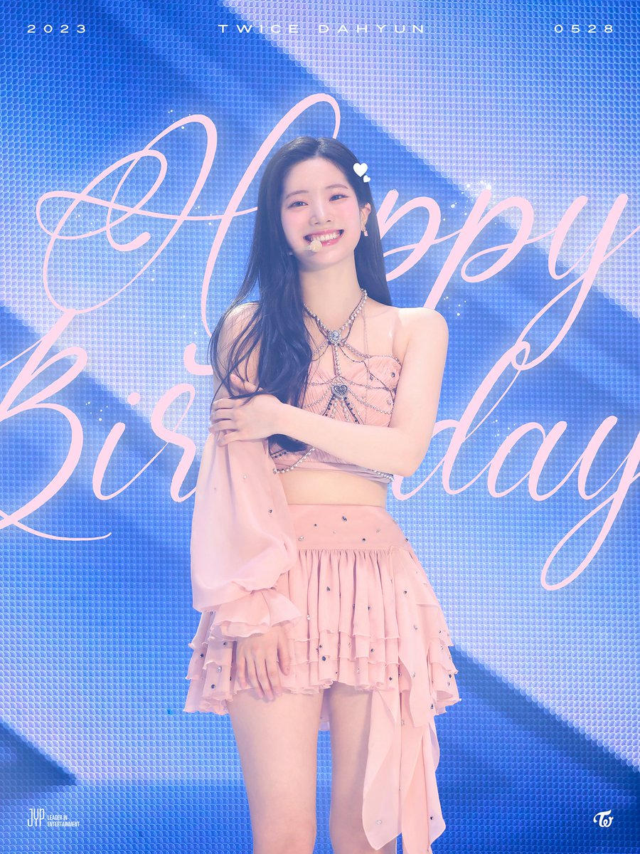 jypnation's tweet photo. Happy Birthday DAHYUN

#HappyDAHYUNday https://t.co/b33o2uIsLP