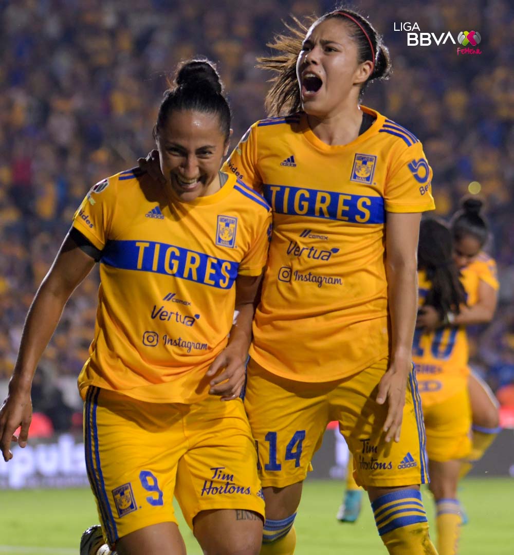 LigaBBVAFemenil's tweet photo. 🔎 Sabías qué...
La última vez que 🐯 @TigresFemenil disputó una Semifinal, fue en el #AP2022, venciendo a Rayadas, para después coronarse en la Gran Final. 👑
#VamosPorEllas👊🏼 https://t.co/RTXIGmK2HL