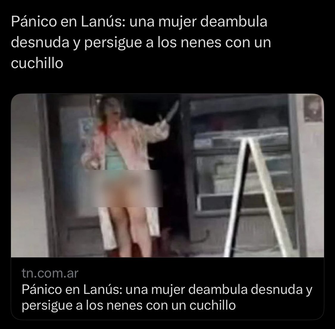 Tranqui la abuela.