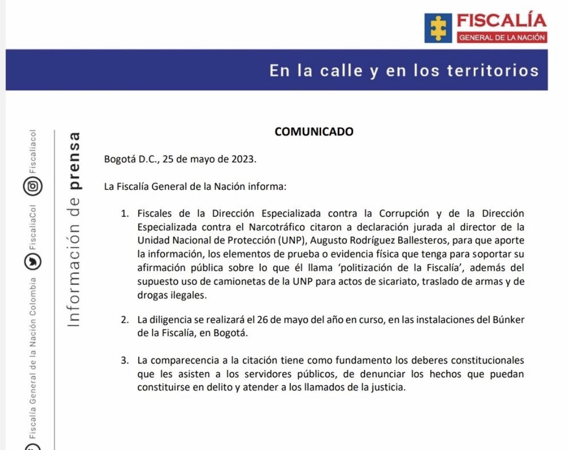 HELIODOPTERO's tweet photo. La banda criminal ⁦@FiscaliaCol⁩ no es que solamente esté politizada sino que hace parte de las peores organizaciones criminales del país, comenzando por el Clan del Golfo. También es una oficina de cobros de la mafia y un partido político del narcotráfico. https://t.co/OcDTQnrAcm
