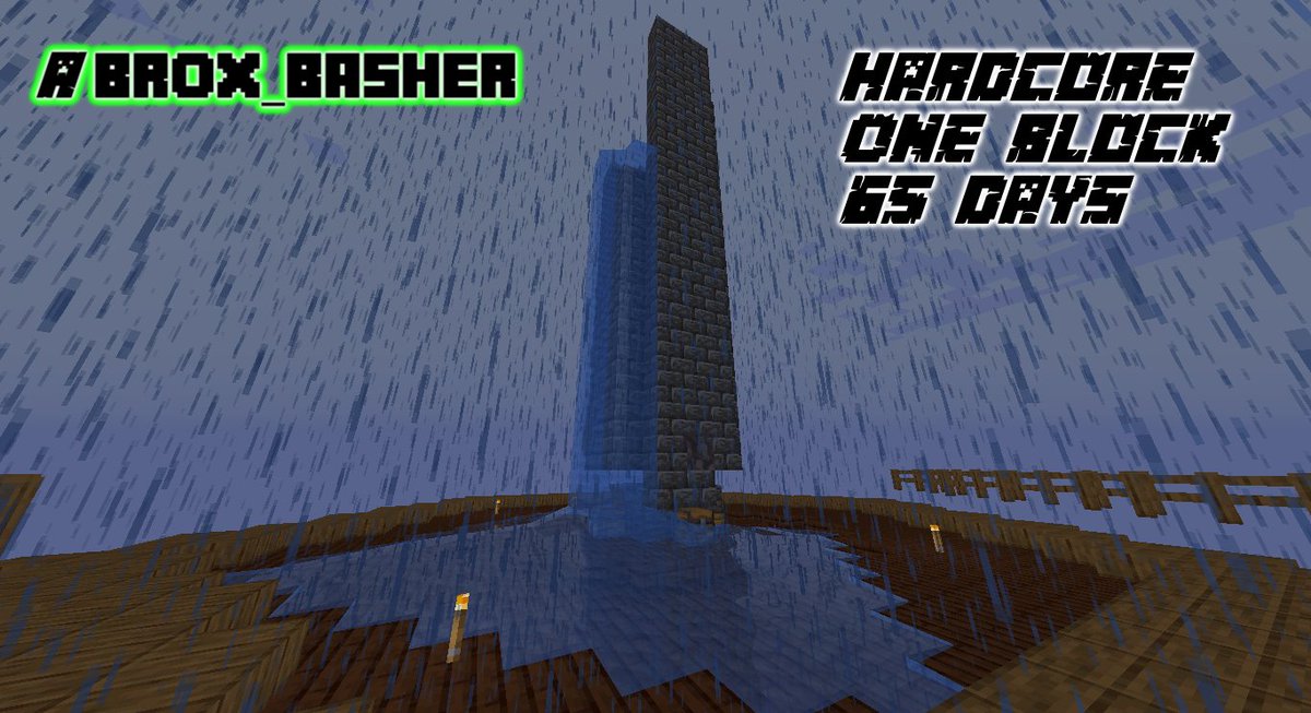 BroxBasher's tweet image. Round 2 Hardcore One Block: Days 60-70!! Mob farm completed!! Now to work on everything else!

Resource Pack: Jicklus (planetminecraft.com/texture-pack/j…)
Shader: Sildur's Enhanced Default
Inspired by: @Skyes

#Minecraft #Skyblock #OneBlock #100Days #videogames #Screenshots