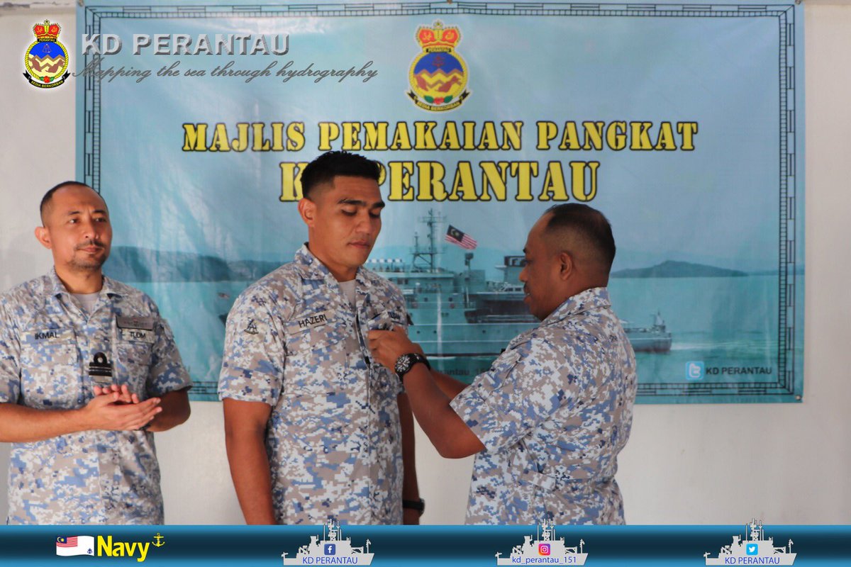 Peg Memerintah telah menyempurnakan Majlis Pemakaian Pangkat 7x anggota KD PRU.
#WanderersCrew151 mengucapkan setinggi-tinggi tahniah kepada semua anggota yang dinaikkan pangkat.
semoga ianya menjadi batu loncatan untuk lebih cemerlang demi TLDM. Sedia Berkorban!