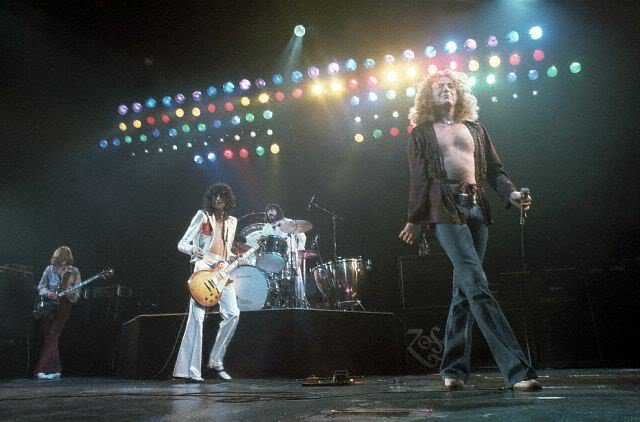 Classic Rock In Pics on Twitter: "Led Zeppelin in during their 1977 North American Tour. Photo by Richard E Aaron. https://t.co/NHiZQh6YVo" / X