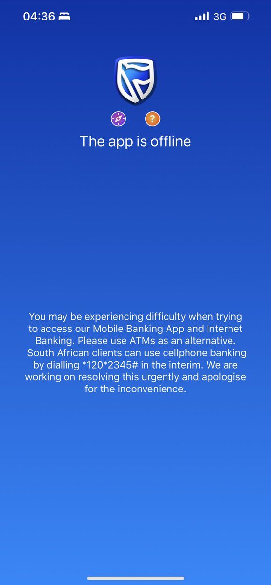 Thati_Mooki's tweet photo. @StandardBankZA it’s been day 3, why are you running a bank like it’s a spaza shop, come on guys in a time of digital era this is completely unacceptable…fix it asap. https://t.co/HFLyYzFpZe
