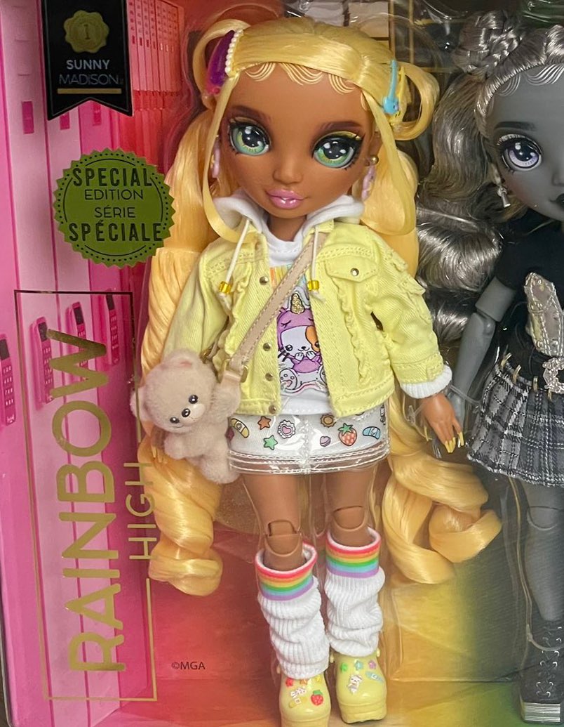 this is insaneeeeee to me like this is top 5 raimbow high dolls and im serious too