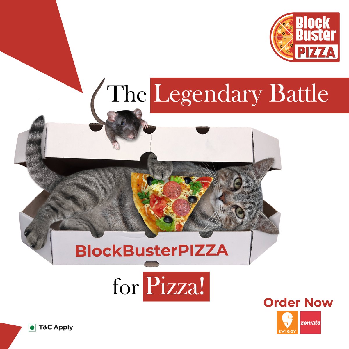 BlockBusterPiza's tweet photo. Get ready for the legendary battle of flavors at BlockBuster Pizza!πβοΈ
Brace yourself for an epic showdown of mouthwatering toppings and irresistible cheesy goodness.
#PizzaBattle #LegendaryFlavors #BlockBusterPizza #Foodie #Trending #trend #Trends #tasty #viral #viralpost https://t.co/RUeQoxzqxp