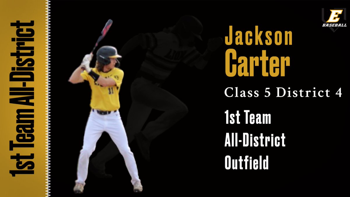 FZE_Baseball's tweet photo. 👏Congrats to @JacksonJCarter on being selected to the 1st Team All-District (Class 5 District 4) - Outfield. #powerandspeed https://t.co/hhxQsIEcx0
