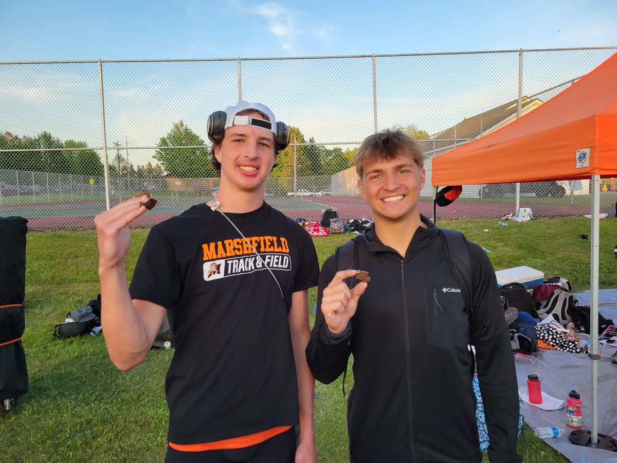 Congratulations to Luke LeMoine and Trevor Foemmel on advancing to the <a href="/wiaawistate/">WIAA State Tournaments</a> Track and Field meet next week in La Crosse. Luke will be competing in the long jump and 300m hurdles and Trevor in the 300m hurdles.