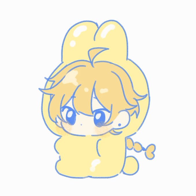Aether with bunny ears… i want to eat him he's a gummy bear - Gummyther.... 