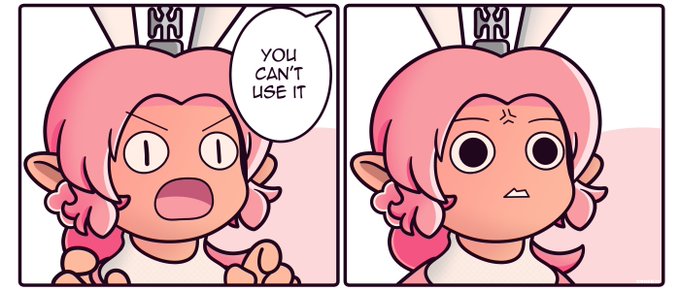 A little lalafell for @NNChan   Recreation of one of my fave Yotsuba expressions