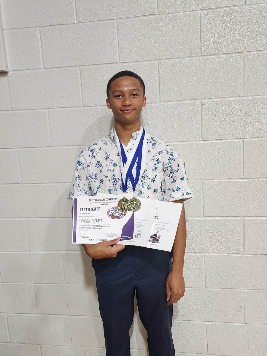 JRoland1408's tweet photo. Tonight’s Athletic Banquet
Coaches Award for Wrestling
Iron Eagle (Top Weightlifter in the School) 
Football and Baseball awards
#ApexPredator #OnlyTheBeginning 
@Trey97701455 @iam__pjwilliams @bunnlevelman https://t.co/zyKG9s0lRm