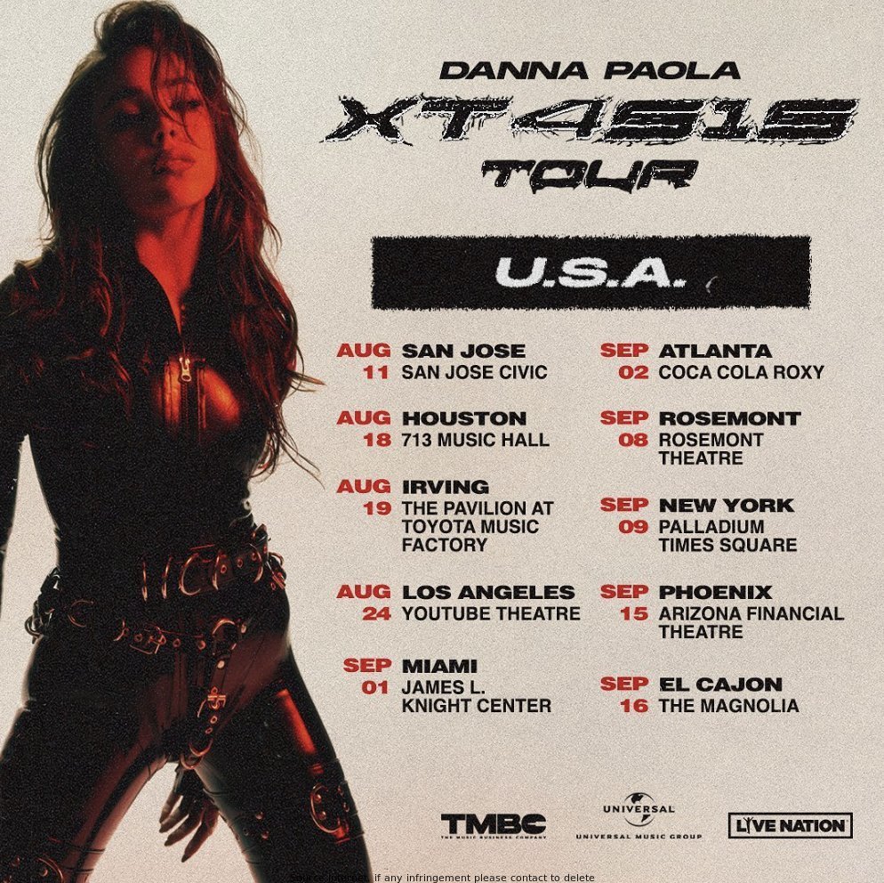 BMATHEWS955564's tweet photo. Exciting news for #BacktoMiami as @DannaPaola prepares for her first U.S. tour this summer! 🔥🎶
Use my Temu code please ➡️155192236⬅️
code for code! https://t.co/gMlupziYkL