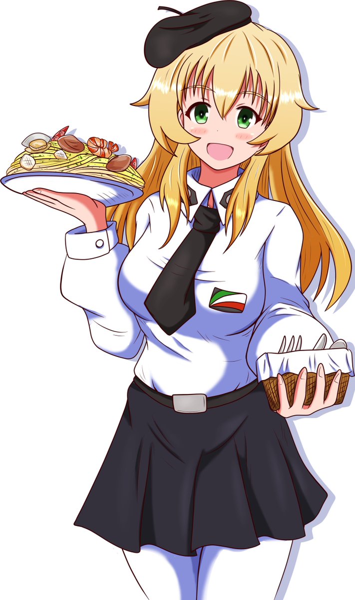 カルパッチョ(ガルパン) 「この5年間の大半がアンツィオで、いまはラブライブを試行錯誤中。」|meiyaのイラスト