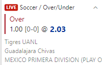 football433tips's tweet photo. Over 1 goals ⚽ #ligamx
Like ♥️ if tailing...
433tips 👉 https://t.co/CsQlUJx913
Telegram https://t.co/oJ1z1wRBRA
#inplay #valueodds✅ https://t.co/6xt9ZqH2q1