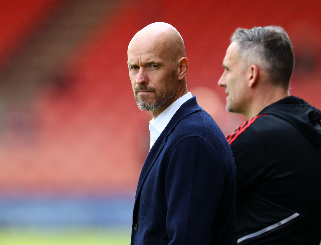 FabrizioRomano's tweet image. Erik ten Hag on Manchester United summer plans: "We need better players if we want to compete for the highest trophies". 🔴 #MUFC 

"This club belongs in the Champions League. We want to be the best in the world".
