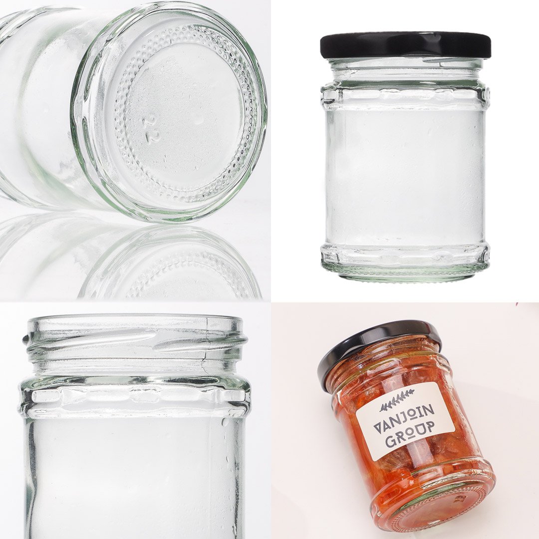 150ml Sauce Food Glass Jar with Airtight Black Metal Lid
vanjoinglas.com

#150mljars #glassjar #glassjarsupplier #foodjar #sauce #chillisauce #cannedfood #foodpackaging #glasspackaging #vanjoin