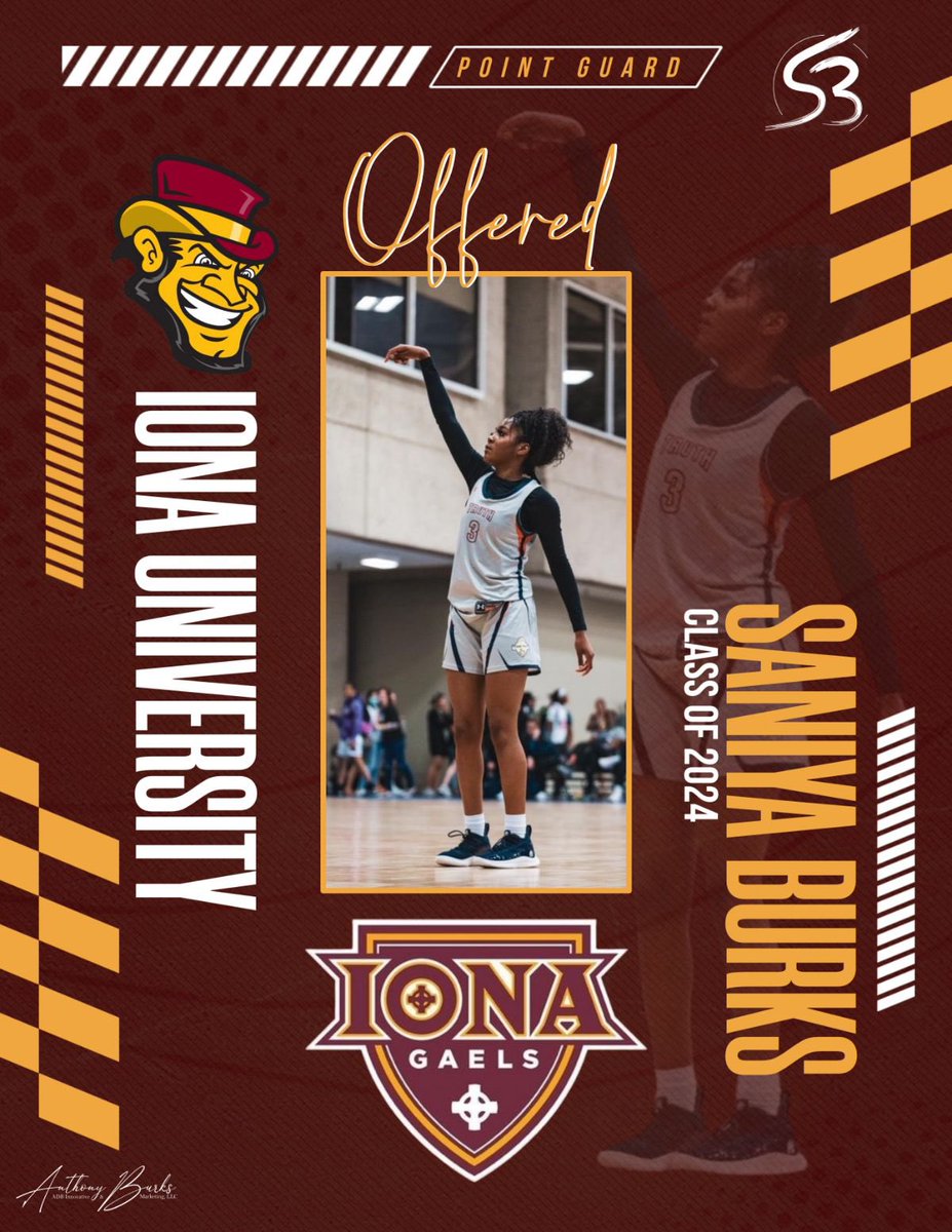 After a great conversation with <a href="/CoachAngSzumilo/">Coach Ang Szumilo</a> I am honored and blessed to receive an offer from Iona University!🙏🏽