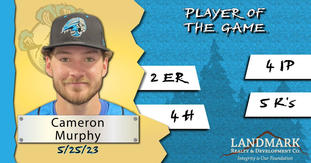 <a href="/22murf/">Cameron murphy</a> is your Player of the Game Sasquatch!! Let’s hear it for Cameron on a great performance!