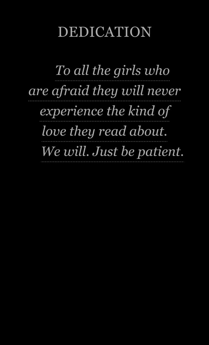 PuroOro_'s tweet photo. when the author’s dedication hits you right in the heart >>> https://t.co/tRN19MNypc