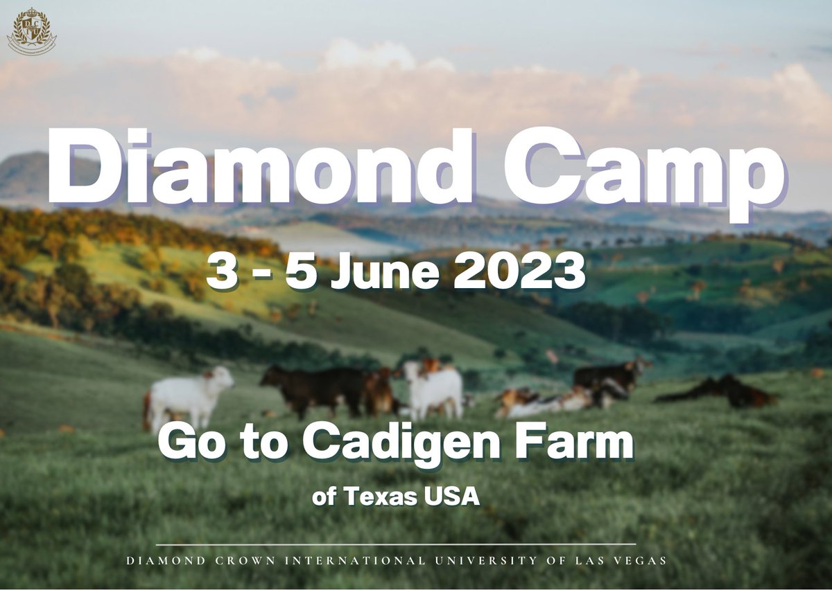 DCIU_Official's tweet photo. Event 3
#DiamondCamp_DCIU

วันที่ : 3 - 5 มิถุนายน 2023
ช่วงเวลากิจกรรม : 09:00 AM - 10:00 PM
สถานที่ : ฟาร์มโคดิแกน รัฐเท็กซัส

รายละเอียดเพิ่มเติม : https://t.co/2NUYZgSqXU https://t.co/Cgv6JY4Vu1