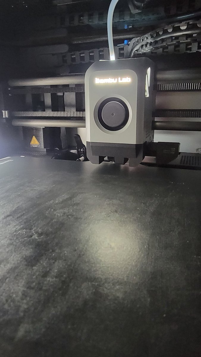 J3D_Prints's tweet photo. What does @BambulabGlobal do at the beginning of the calibration at the back of the build plate? https://t.co/cvz5OqYSqN