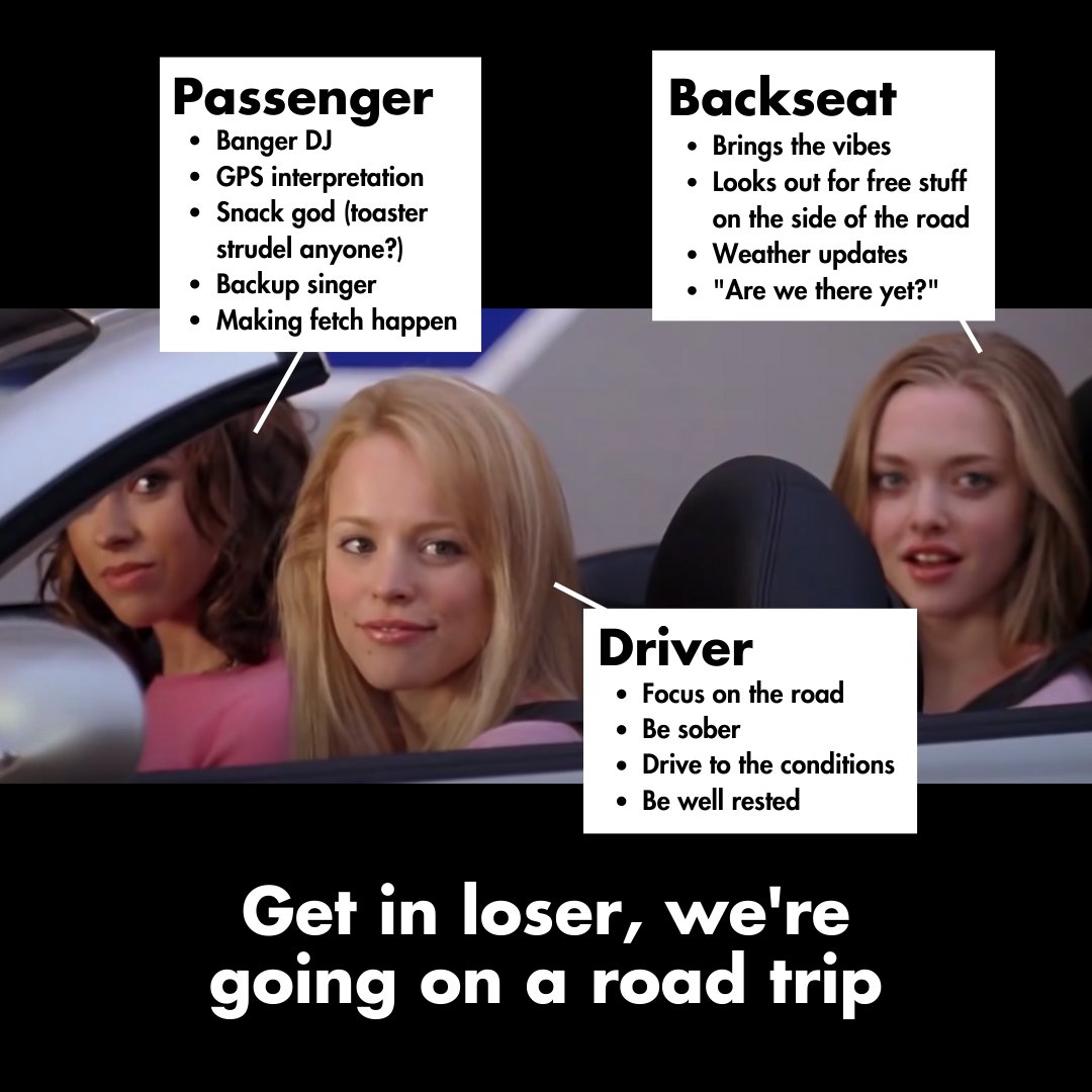 VictoriaPolice's tweet photo. It’s #NationalRoadTripDay and you know it’s “all about the journey not the destination” - some famous person.

But in all seriousness, it’s more about being prepared (not just with snacks and a playlist) and arriving safely. https://t.co/Ln4ZBdwndm