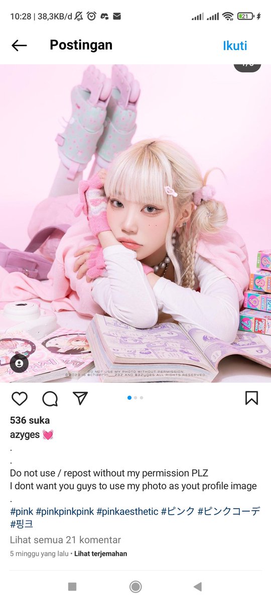 Boleh minta rt nya biar yg lain tau? Thankyou💗

Halo, jadi tdi ada info kalo ulzzang ini HARAM DIPAKE FOTONYA &amp; aku jg udah cek ignya. Siapapun yg pake ini di katalognya/jadi layout ready tolong dirombak layoutnya ya! Krn yg punya melarang untuk pu/cu. Thankyou💗

t. #zonauang