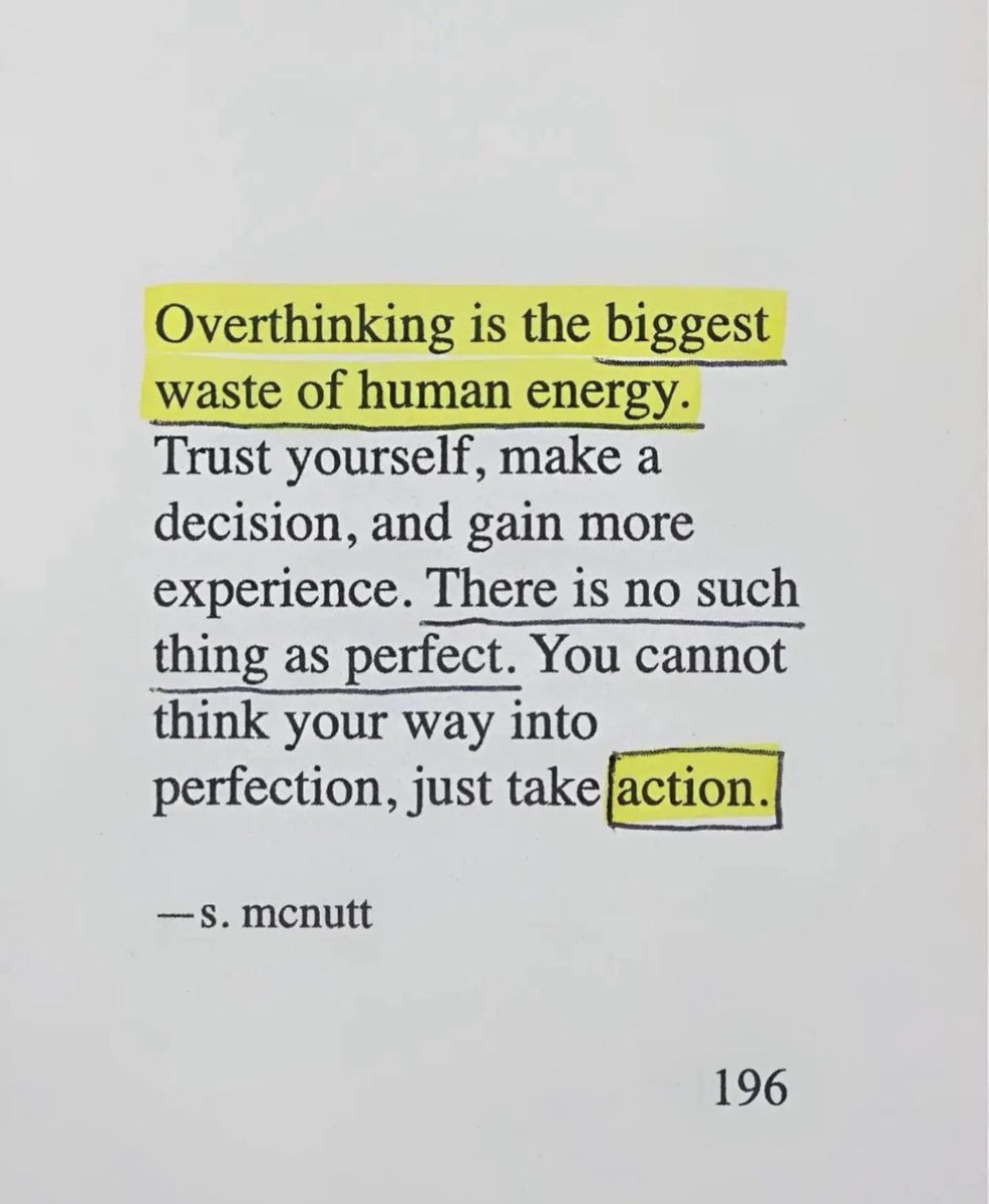 Do more, think less 👍🏻👁️💥✨💫🌊