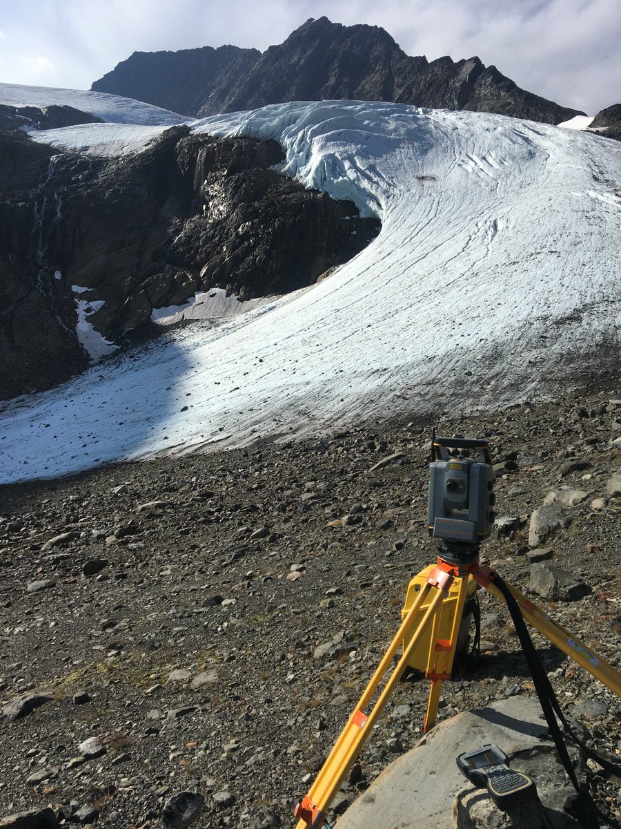 NKirchnerSthlm's tweet photo. And another one 😀Proud to have supervised @MartinHoussais @Stockholm_Uni during his MSc, resulting in great work on recent #glacier front variations in Sweden. Thanks Milan Horemuz @KTHuniversity for contributing immensely to fieldwork at #TarfalaResearchStation in 2022! https://t.co/yU1EAzB20c