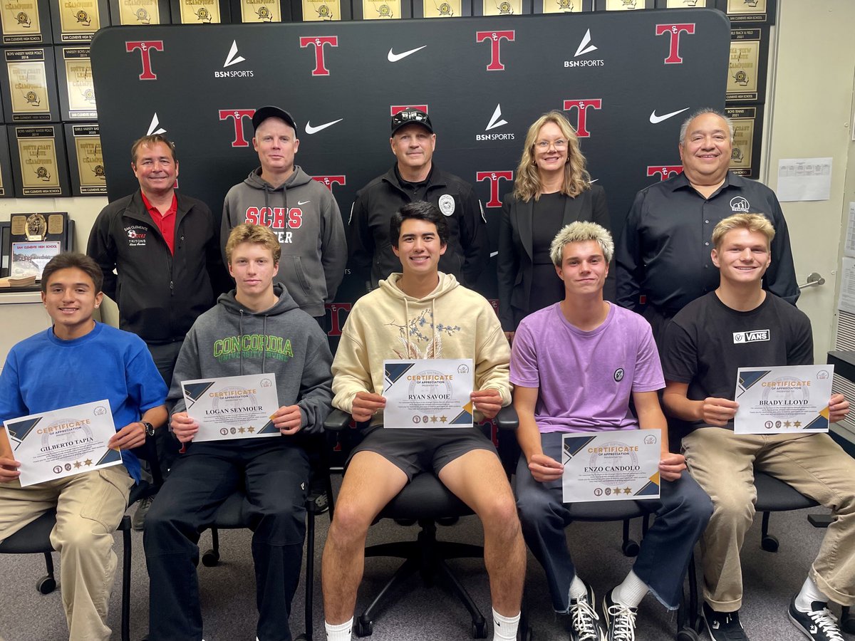 Some Good News for Today. Triton Boys’ Soccer student-athletes being recognized for their volunteering to support the OC GRIP Program for at-risk youth. Boys spent their Spring Break coaching, connecting &amp; positively impacting kids that may not have that figure in their lives.