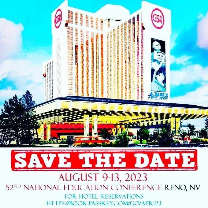 Come out and celebrate with us for this wonderful event. Don't forget to book your rooms and remember donations are always encouraged.
#NCAPRI #ncpref #nationals