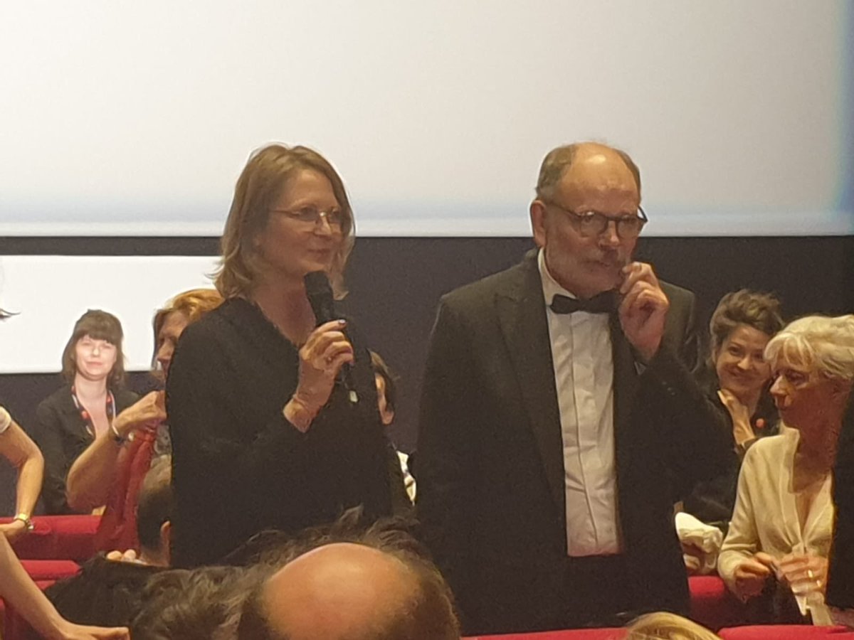 Les élèves de CAV sont à Cannes pour le festival 2023. C’est toujours un grand moment avec des rencontres passionnantes. Hier par exemple c’est avec Jean Pierre Darroussin et Anna Novion la realisatrice du "théorème de Marguerite " #FestivaldeCannes <a href="/accorse/">Académie de Corse</a>