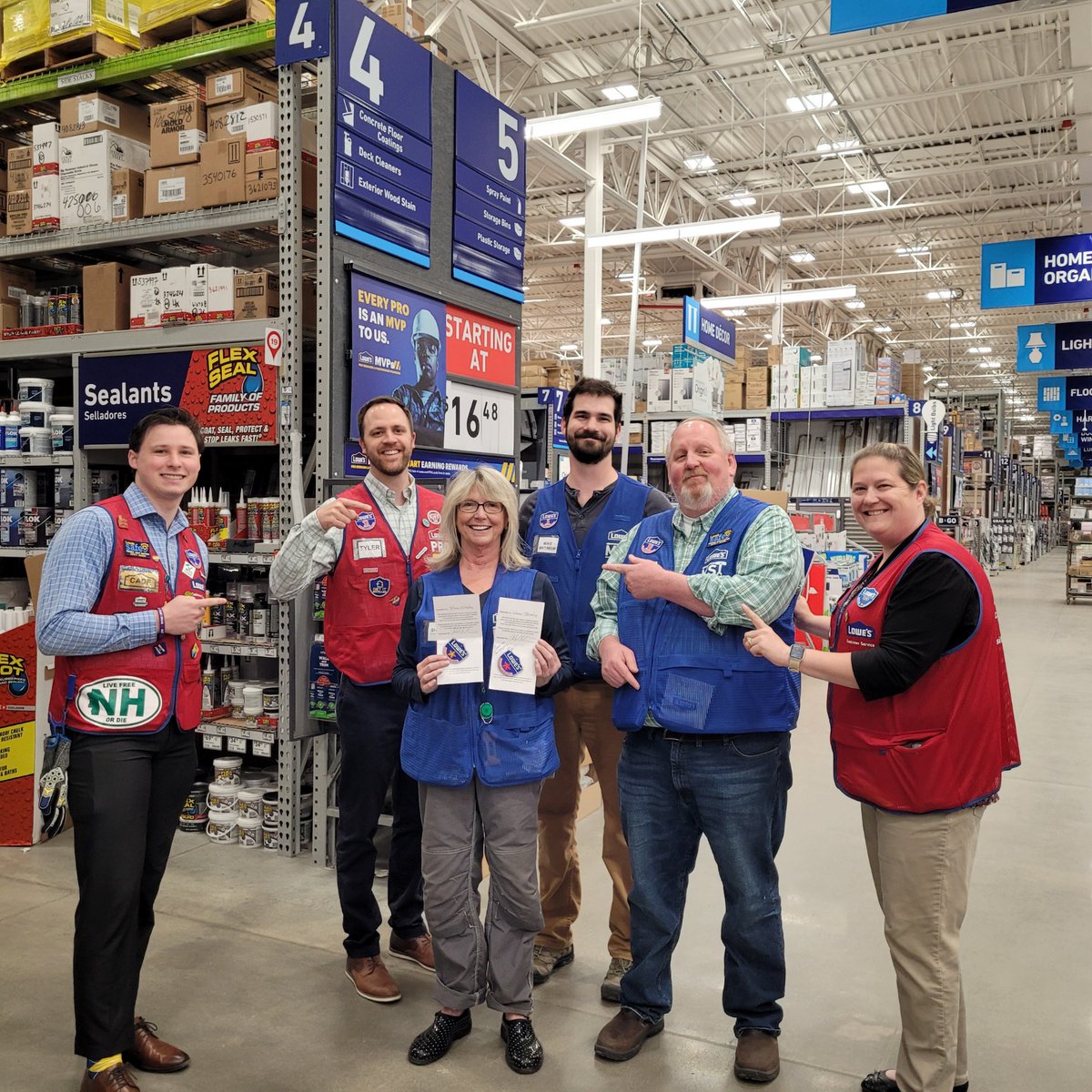 Lowe's Region 18 MST (@lowes_mst) on Twitter photo The stars are flying in 1291!! With a couple of #Thinkpurple bracelets!!! <a href="/MattDanik/">Matt Danik</a> <a href="/Ealmon18/">Beth Almon</a> <a href="/Anthony_Battle1/">Anthony Battle</a> @CaraMcintireR18 The stars are flying in 1291!! With a couple of #Thinkpurple bracelets!!! <a href="/MattDanik/">Matt Danik</a> <a href="/Ealmon18/">Beth Almon</a> <a href="/Anthony_Battle1/">Anthony Battle</a> @CaraMcintireR18