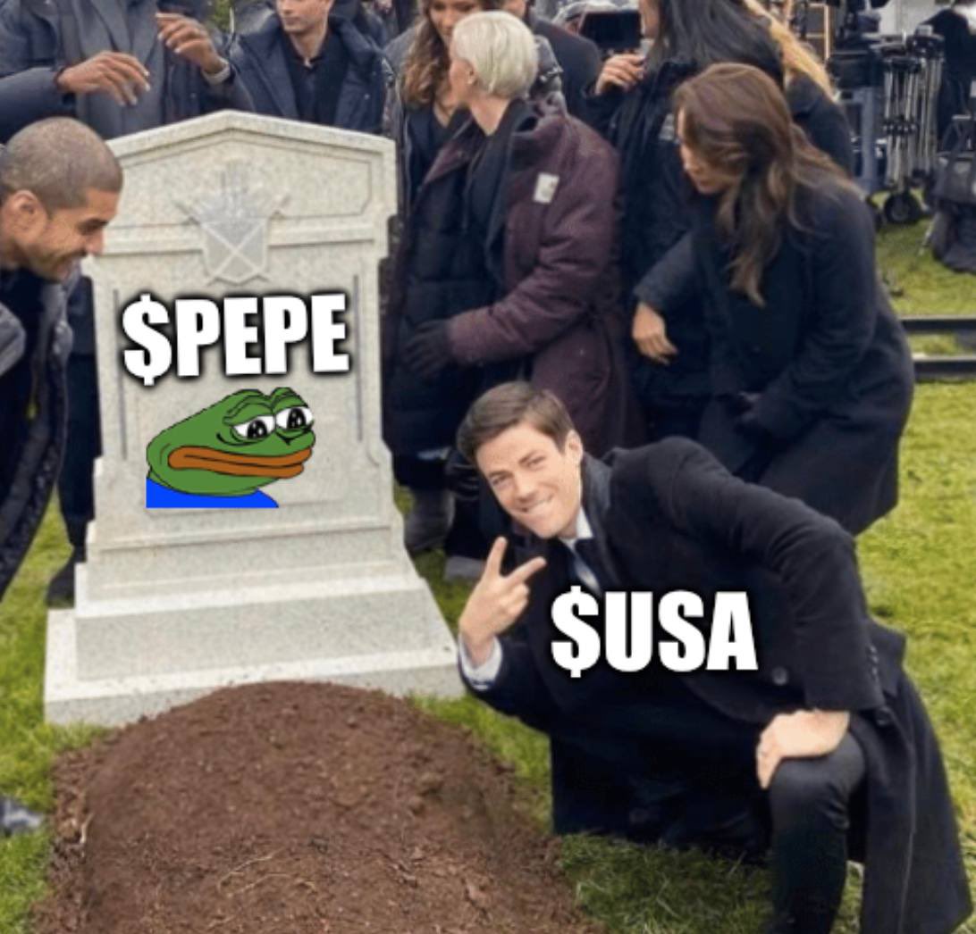 The new era has begun!!! Get ur $USA now #usa #Crypto #MemecoinSeason #Memecoinseason2023 #memecoin