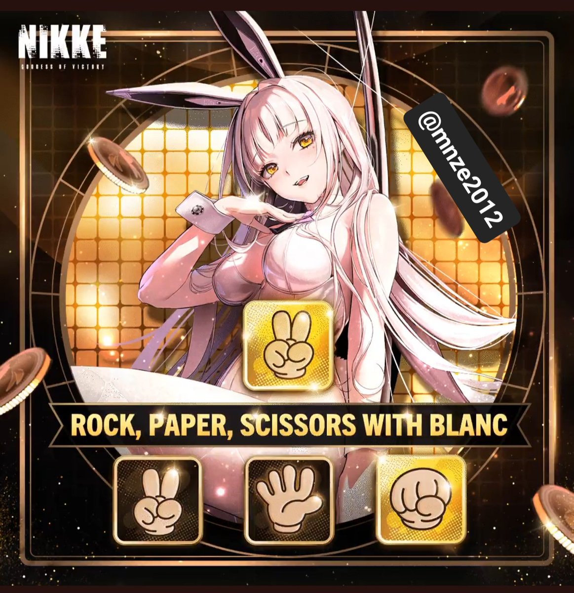 mnze2012's tweet photo. @NIKKE_en #NIKKELuckyBunny https://t.co/GgO4yUPcsG