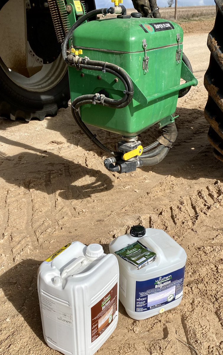 Giving some beneficial biologicals a go.  A lot of investment in this space, let’s see how the bugs perform! 
What can go wrong! 🤷🏼‍♂️