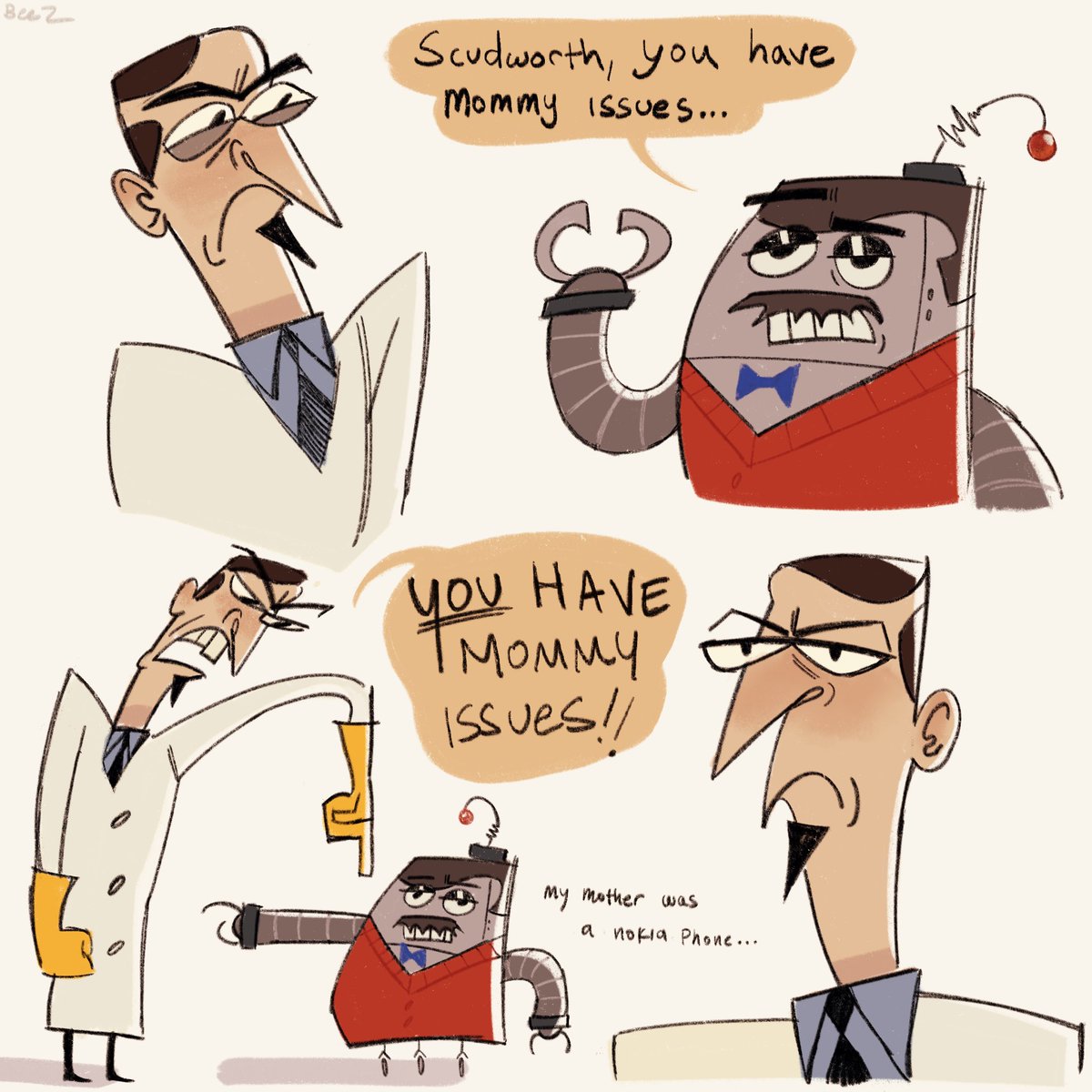 Mr. B gives Scudworth the facts… #CloneHigh #CloneHigh2 #CloneHighseason2 #fanart