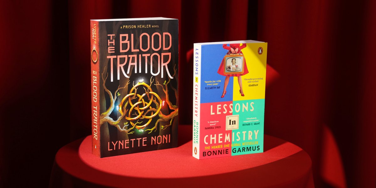 🎉A massive congratulations to Lessons in Chemistry by Bonnie Garmus and The Blood Traitor by Lynette Noni on their ABIA wins! Read more about this year's winners here: penguin.com.au/news/4017-peng…