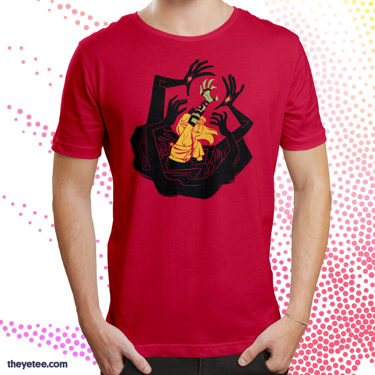 brandirecognize's tweet image. you can be haunted by these terrible, terrible hands in real life...but only for today on theyetee.com!!!