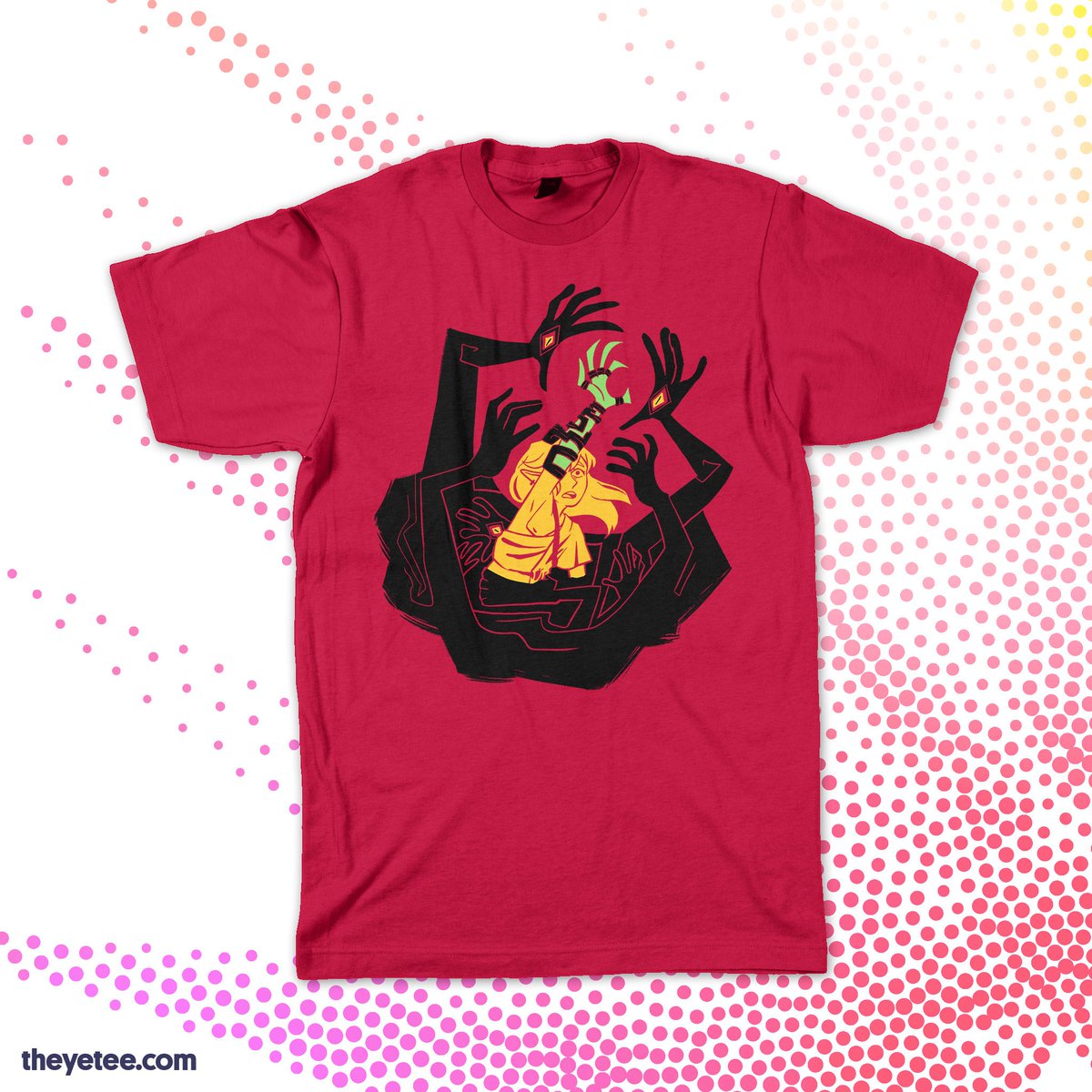 brandirecognize's tweet image. you can be haunted by these terrible, terrible hands in real life...but only for today on theyetee.com!!!