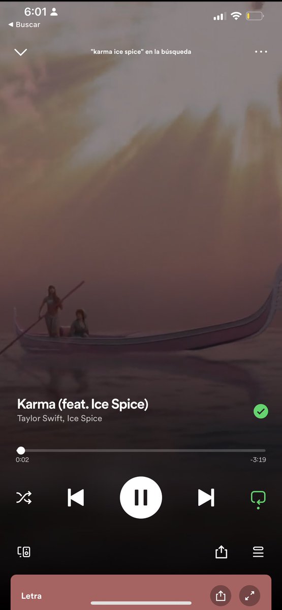 THERE’S A DIFFERENT VISUAL ON SPOTIFY KARMA REMIX MUSIC VIDEO IS A THING 100%