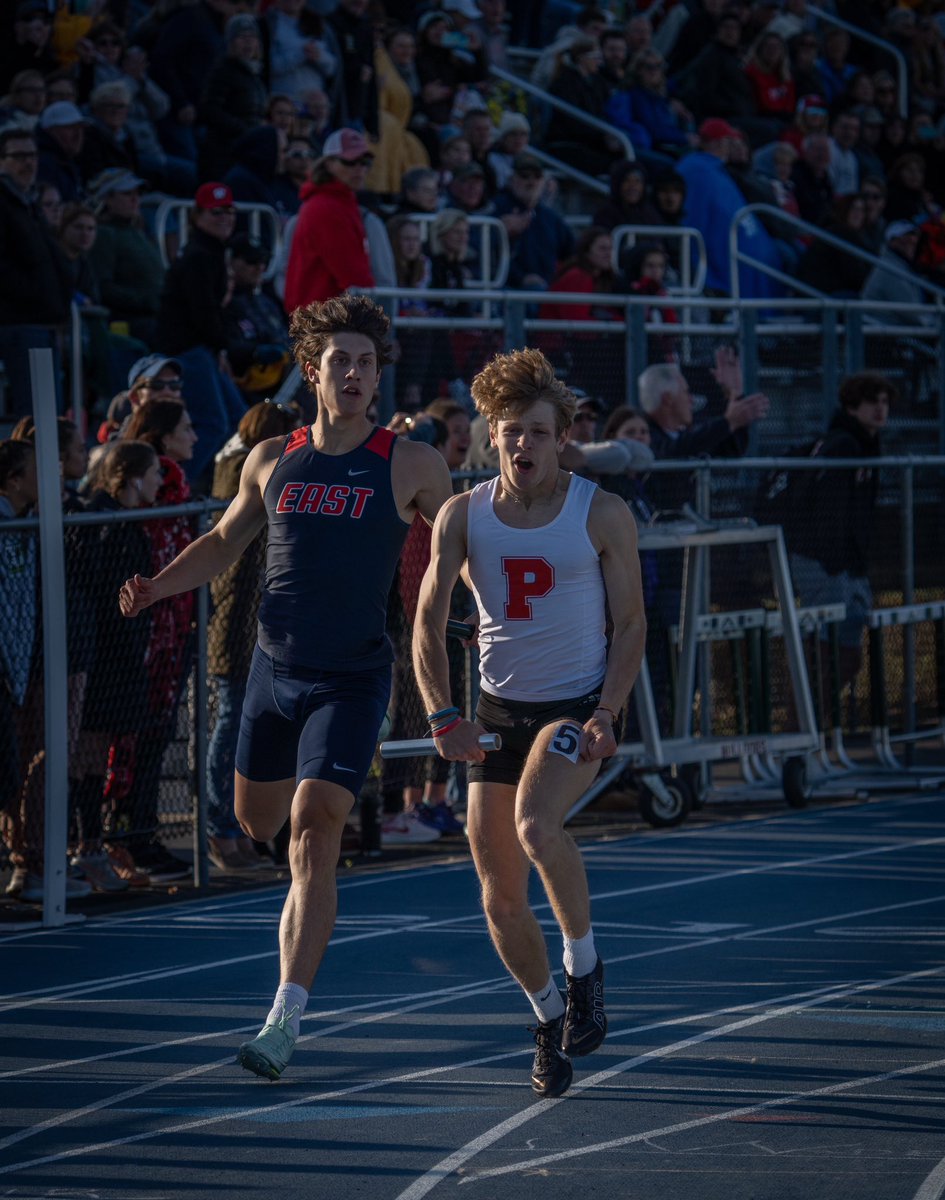 Borck Bros, Cieciwa, and <a href="/haupert_luke/">Luke Haupert</a> sectional champs and STATE BOUND in the 4x200m relay 🔥🔥🔥🔥 #Tuff