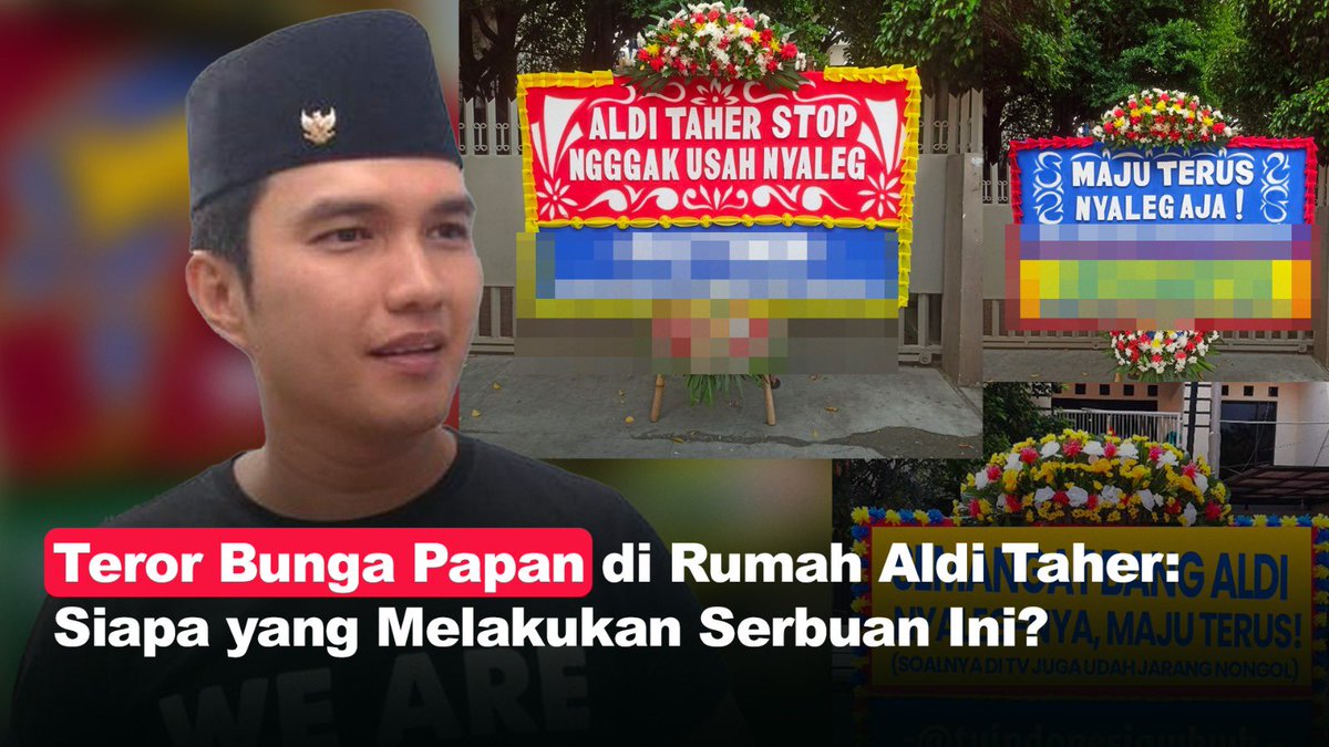 AREA JULID on Twitter "Dis! Aldi Taher kenapa nih, udah pada liat videonya?"