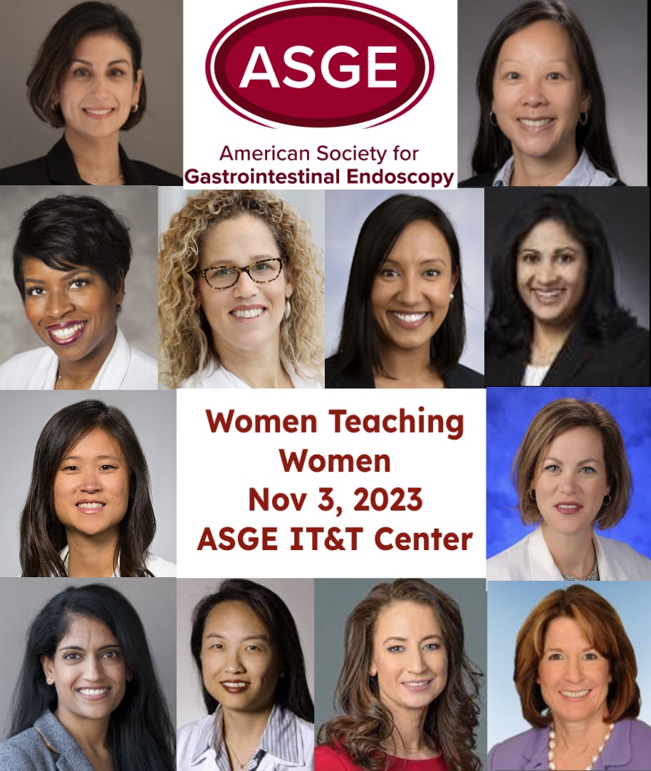 NEW DATE!! Calling all #WomenInGI: you are 🚫 the average endoscopist. This course was designed for 🫵. #WomenTeachingWomen @jklaw99 @JChristieMD @KristleLynchMD @NaziaHasanMD @AshleyFaulx @JessWidmer3 @ASGEendoscopy JOIN US! 👉bit.ly/3Wi7MGB