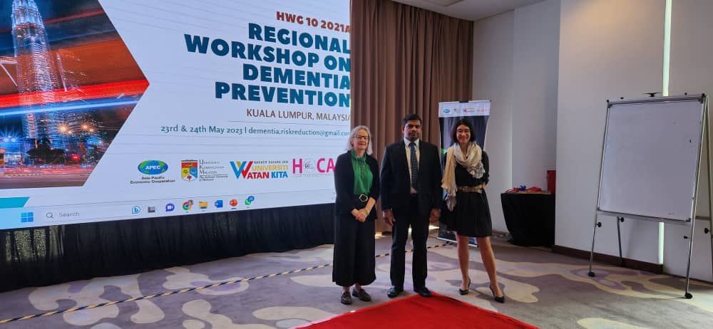 Delighted to speak at the APEC Dementia Prevention workshop in KL this week - thank you to our wonderful hosts and organisers ⁦@AgeingFutures⁩ ⁦@neuraustralia⁩ ⁦@CEPAR_research⁩