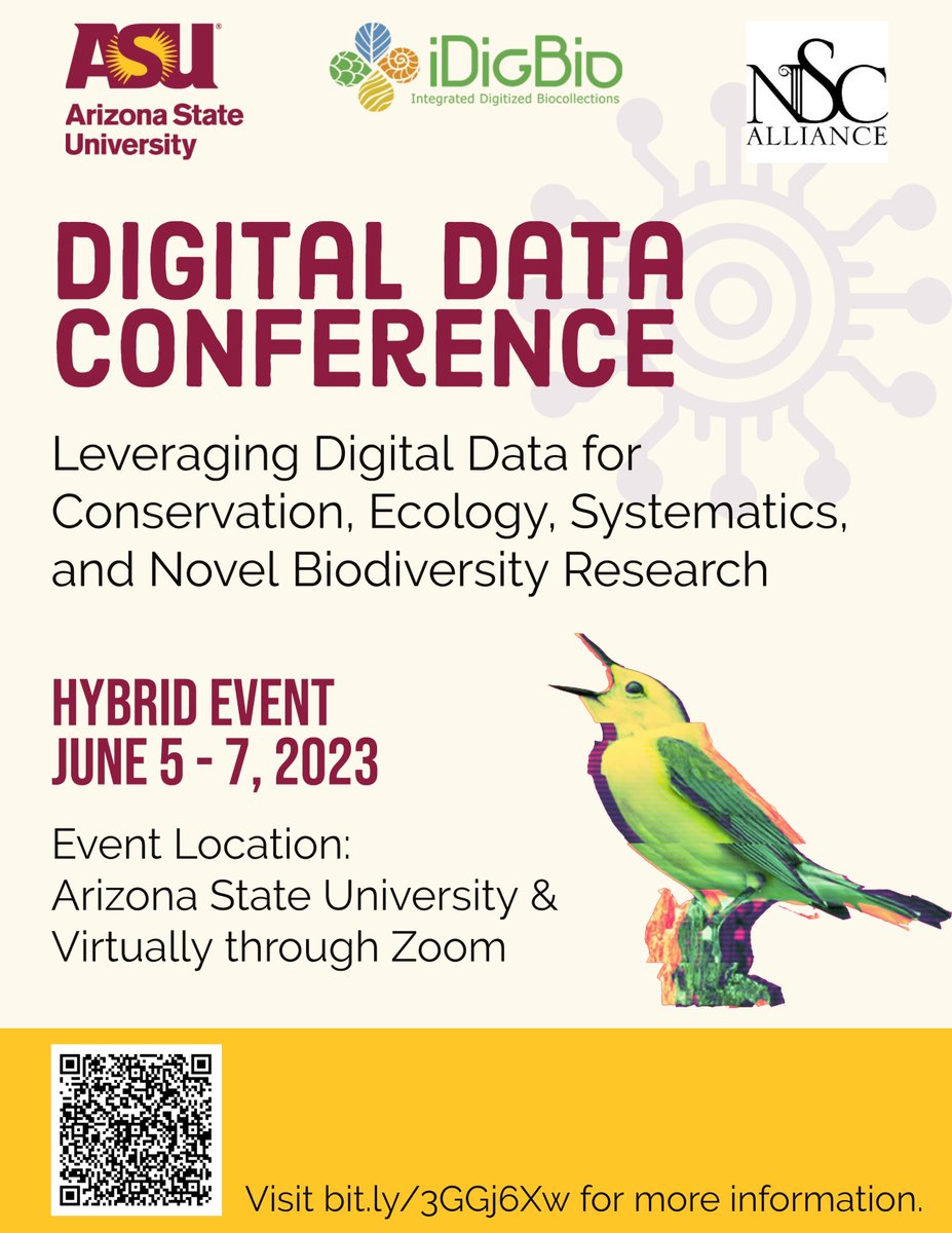 Dr. Brooke Long-Fox (@brookelongfox) on Twitter photo Tune in 📺 virtually on June 7 at 4 pm ET to see my <a href="/MorphoBank/">MorphoBank @morphobank@ecoevo.social</a> presentation at the hybrid Digital Data Conference <a href="/ASU/">Arizona State University</a> <a href="/iDigBio/">iDigBio</a> <a href="/NSCAlliance/">NSCAlliance</a> #digidata #repository #systematics #cladistics Tune in 📺 virtually on June 7 at 4 pm ET to see my <a href="/MorphoBank/">MorphoBank @morphobank@ecoevo.social</a> presentation at the hybrid Digital Data Conference <a href="/ASU/">Arizona State University</a> <a href="/iDigBio/">iDigBio</a> <a href="/NSCAlliance/">NSCAlliance</a> #digidata #repository #systematics #cladistics