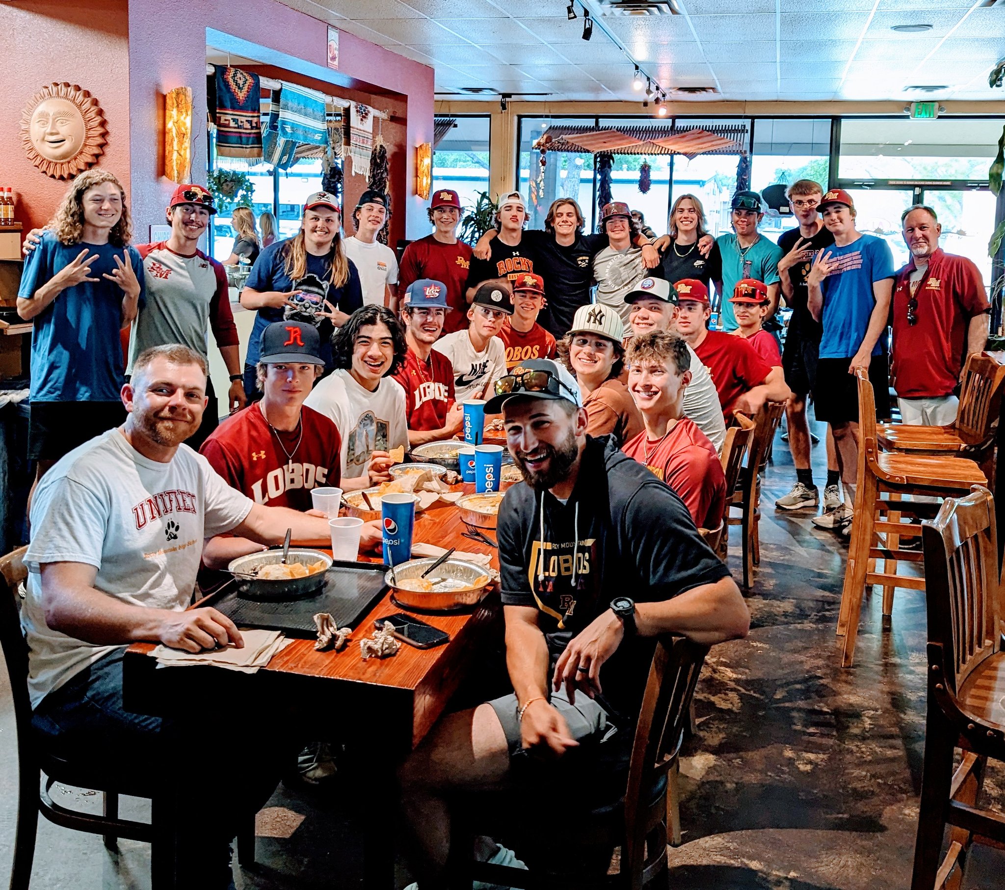 Rocky Baseball on Twitter "Team dinner before state tomorrow! Let's go